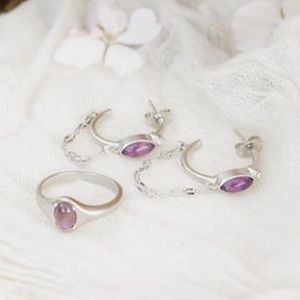 NWT Earrings + Ring
